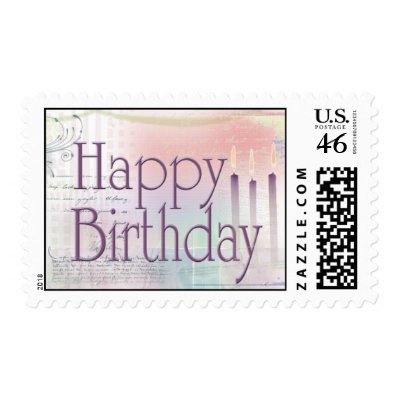 Happy Birthday Postage