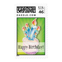 Happy Birthday stamps