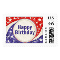 Happy Birthday stamps
