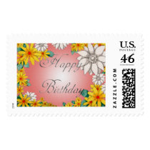 Happy Birthday postage by jsoh Happy Birthday postage