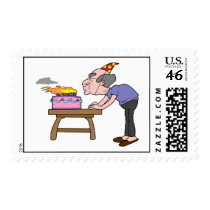 Happy Birthday postage