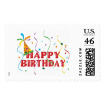 Happy Birthday postage