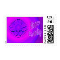 happy birthday postage