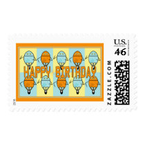 Happy Birthday stamps