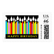 Happy Birthday Postage Stamp