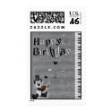 Happy Birthday Postage Stamp by Kym_Moss Happy Birthday Postage Stamp