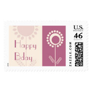 Thank You Postage Stamp stamp