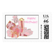 Happy Birthday! Postage Stamp by birthdaystamps Happy Birthday! Postage Stamp