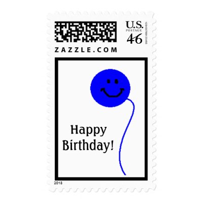 Happy Birthday! - postage stamps