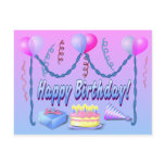 Happy Birthday Postcard