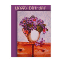Happy Birthday postcard by Emazevedo Happy Birthday postcard