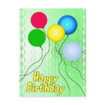 Happy Birthday Postcard