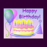 Happy Birthday Postcard