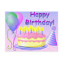 Happy Birthday Postcard