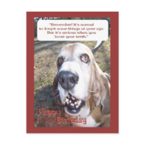 Happy Birthday Postcard