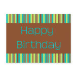 Happy Birthday Postcard