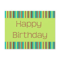 Happy Birthday Post Cards