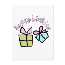 Happy Birthday postcards