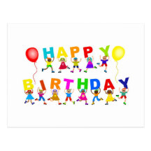 Happy Birthday Postcard