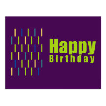 Happy Birthday Postcard