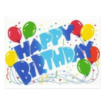 happy-birthday postcards