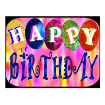 Happy Birthday Postcards