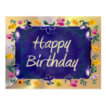 Happy Birthday Postcards