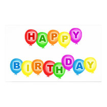 Happy Birthday posters by prawny Happy Birthday posters