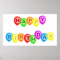 Happy Birthday Posters