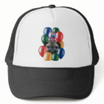 Happy birthday Pug dog hats