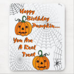 Happy Birthday Pumpkin mousepads