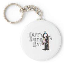 Happy Birthday Reaper Keychains
