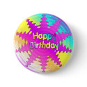 Happy Birthday Ripple buttons