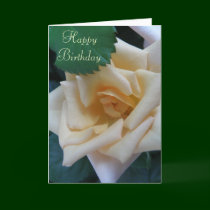 Happy Birthday - Rose card
