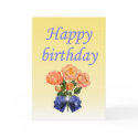 Happy birthday-roses cards by Kallbo Happy birthday-roses cards