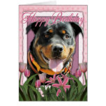 Happy Birthday - Rottweiler - SambaParTi Cards