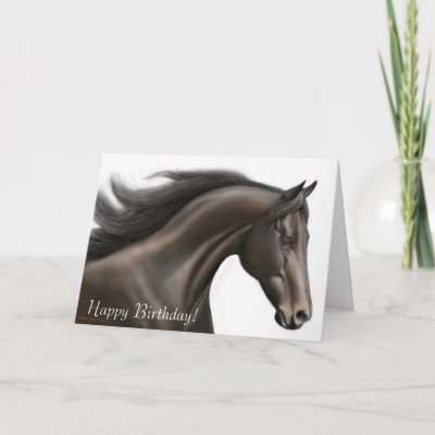 Horse Happy Birthday