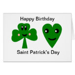 Happy Birthday: Saint Patrick’s Day Cards