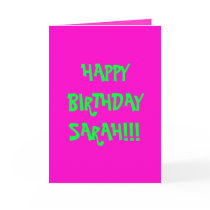 HAPPY BIRTHDAY SARAH!!! cards by Elaineluvshim HAPPY BIRTHDAY SARAH!!! cards