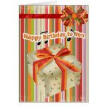 Happy Birthday - Scrapbook Card