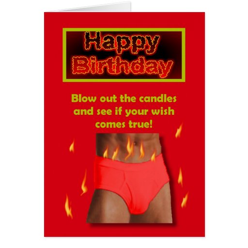Happy Birthday Sexy Birthday Card Adult Birthday Zazzle