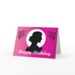 Happy Birthday silhouette 1 Cards