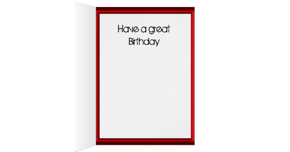 Happy Birthday Ski time Card Zazzle