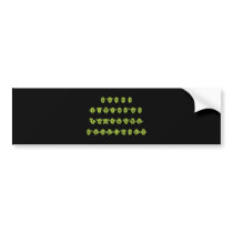 Happy Birthday Software Developer (Bugdroid) Bumper Sticker