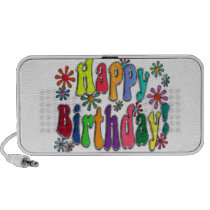 Happy Birthday Portable Speakers