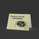 Happy Birthday Spider cards