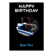 Happy Birthday Squiggle Card cards