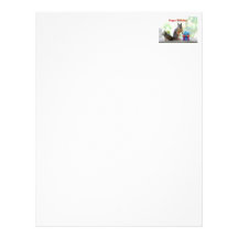 Happy Birthday Squirrel Customized Letterhead