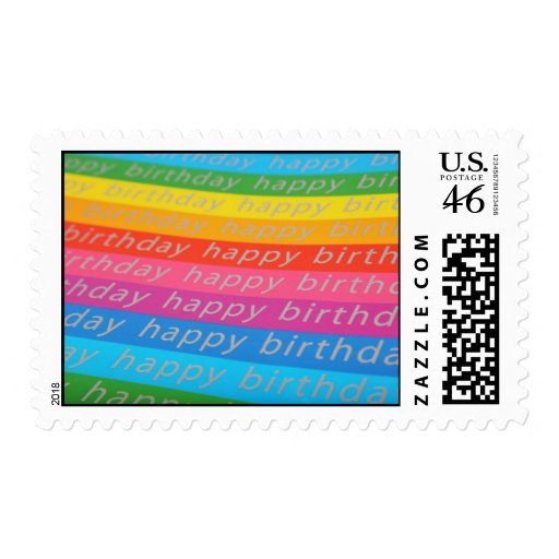 Happy Birthday Stamp
