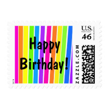 Happy Birthday! Stamp